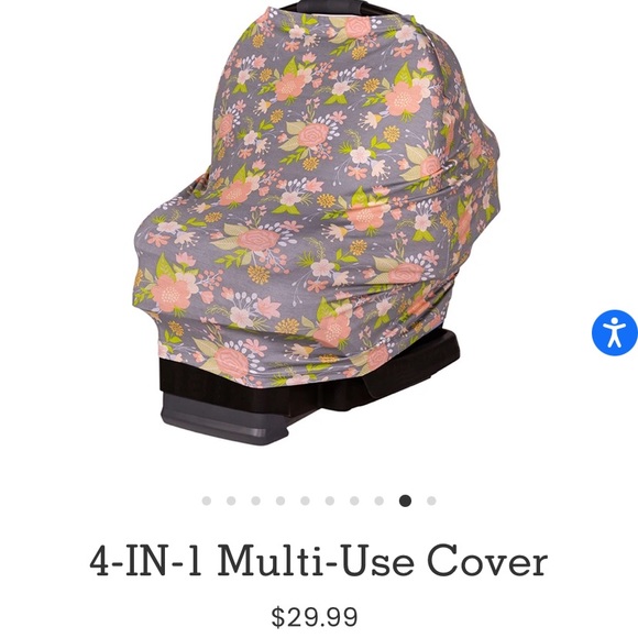 J.L. Childress Travel Happy 4-in-1 multi use cover - Picture 5 of 7